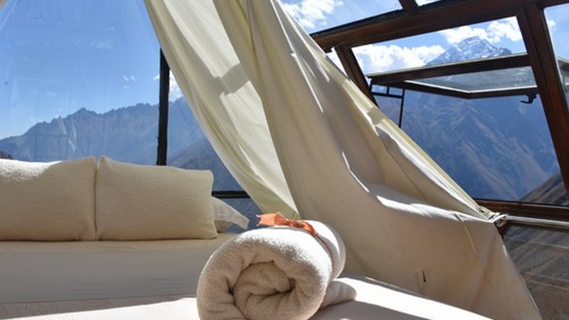 SkyLodge Suites-Staying in luxury while hanging off the side of a mountain!