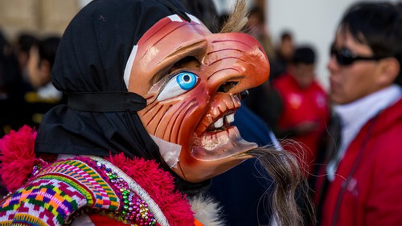 The Festival of The Virgen del Carmen in Paucartambo