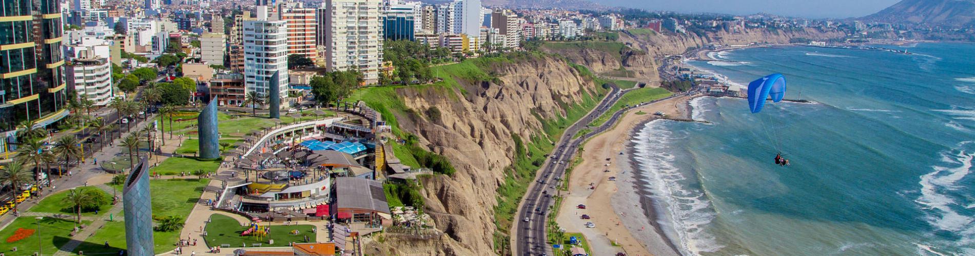 Lima’s scenic clifftop walkway