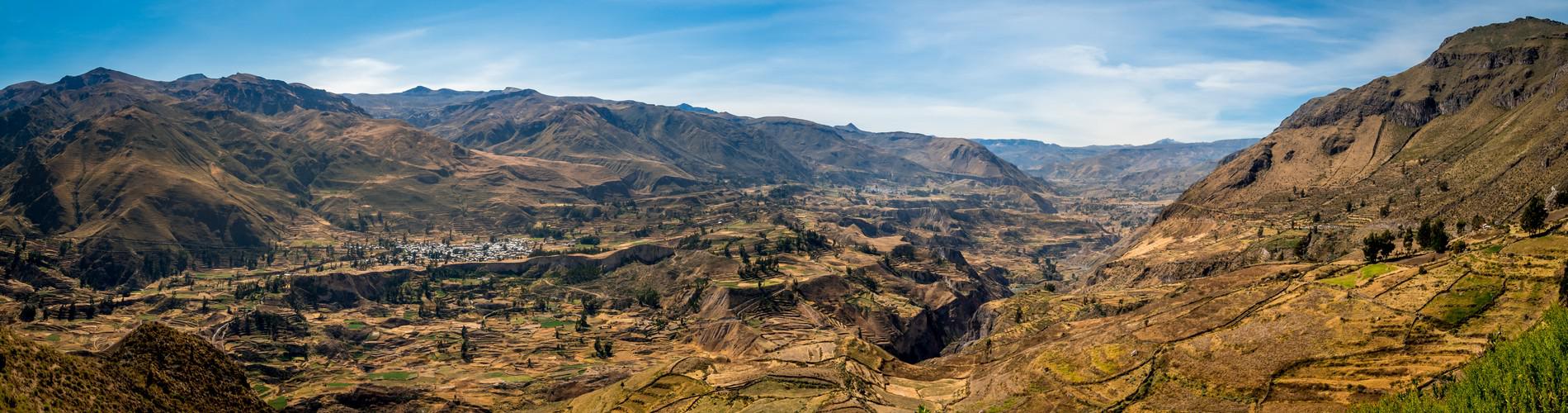 The Colca Canyon and the Andean condor