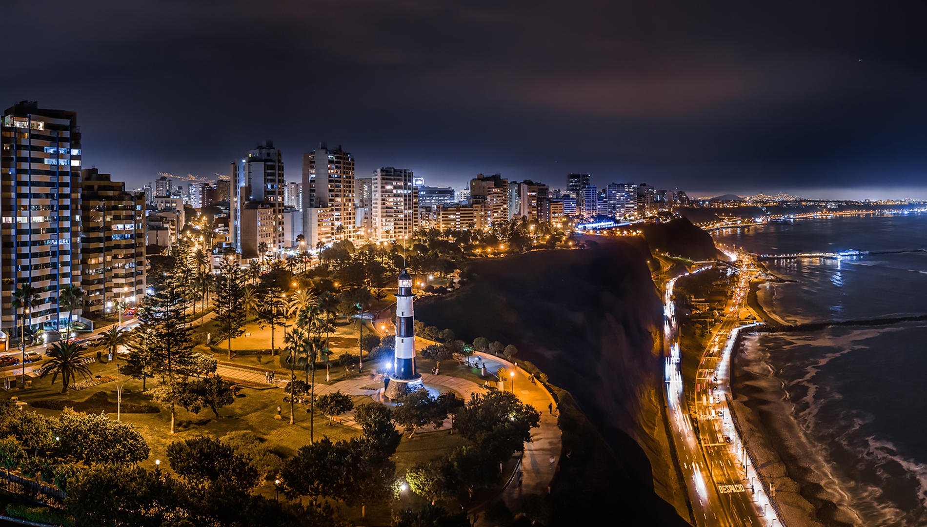 Lima and the Enchanting Nightscape of Miraflores