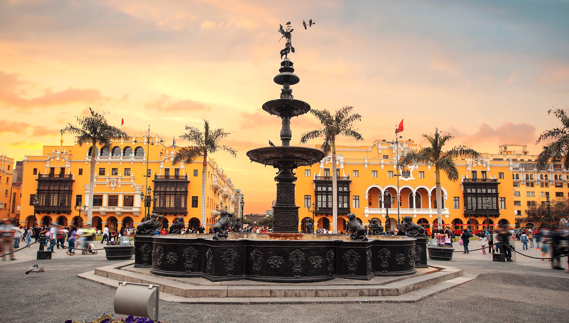 Lima's Historic Square: A Window to the Past