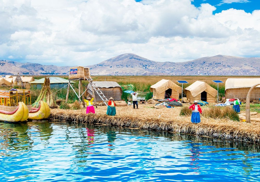 Floating Islands of the Uros and Taquile