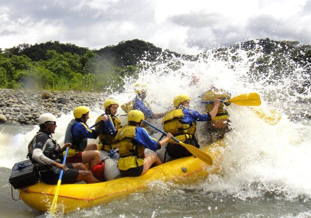 River Rafting and Ziplining at Chuquicahuana