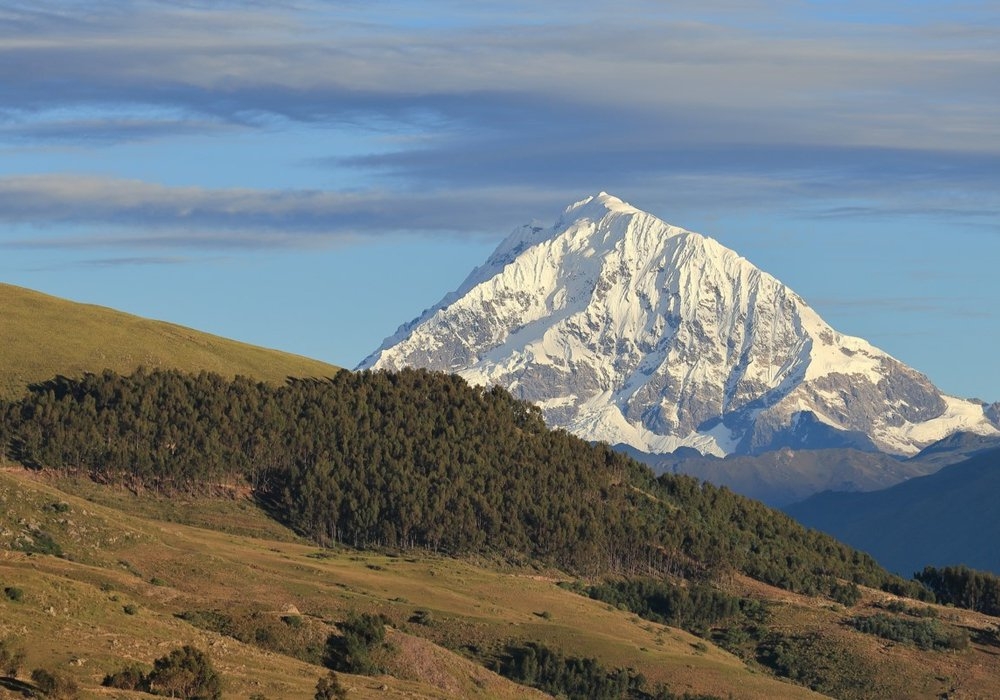 Salkantay mountain on The salkantay Trek