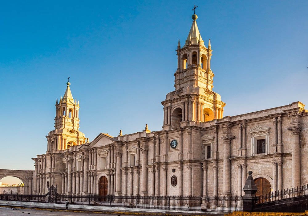 The Basilica Catedral of Arequipa
