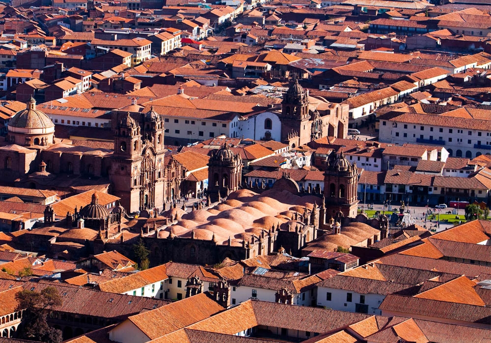The main square of Cusco is a historic and cultural center