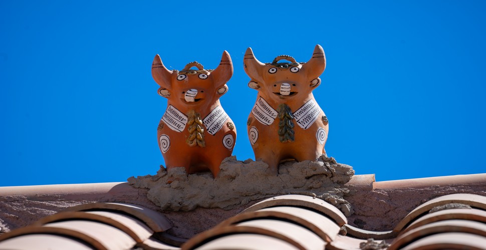 In the highlands of Peru, amidst the rugged beauty of the Andes, a symbolic guardian stands watch over homes and communities. These guardians are the "Toritos," traditional ceramic bulls that hold deep cultural significance in Andean culture and a bonus on a Peru culture trip.