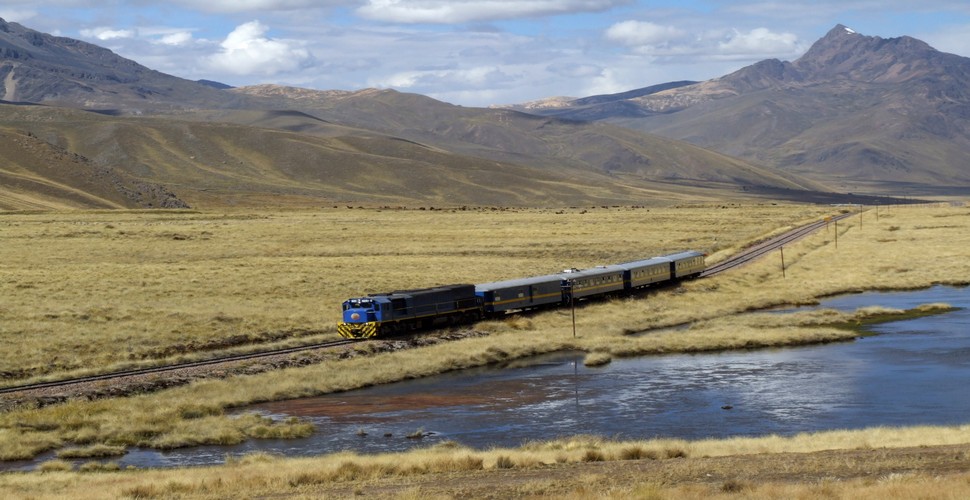 The Belmond Andean Explorer offers a scenic journey from Cusco to Puno on Peru luxury tours. This luxurious train ride crosses the high Andean plains of Peru. As well, as luxury, you will see views of snow-capped mountains, herds of alpacas and llamas, and traditional Andean villages.
