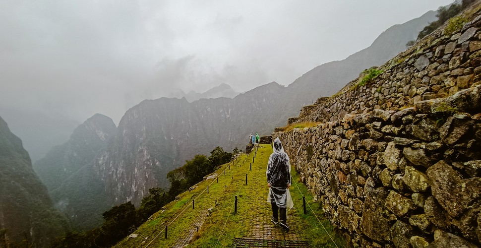 It's important to note that weather conditions at Machu Picchu is unpredictable when you visit Peru. It is almost normal to experience both sun and rain in the same day. Check whether you are traveling in ainy season or dry season for a better overall idea, before your visit.