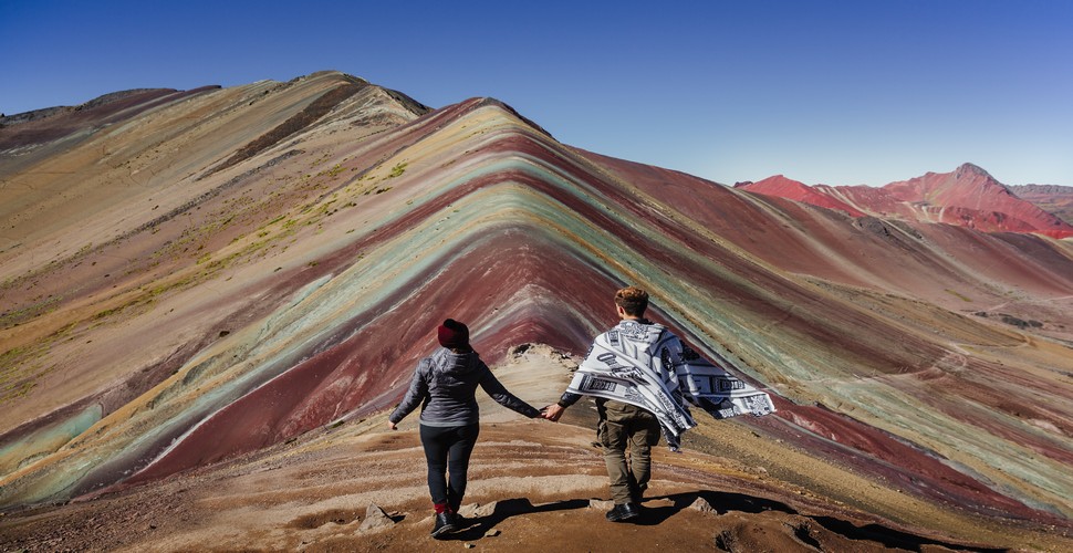 The Rainbow Mountain area is located at high altitude, above 5,000 meters (16,400 feet), with extreme weather conditions including cold temperatures and strong winds. Despite these challenges, the local communities have adapted to their environment, and Cusco day trips are a sustainable form of income.