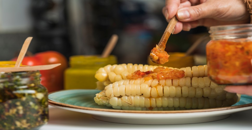 On a day trip from Cusco make sure you try choclo.  Choclo is a type of corn native to Peru. It is known for its large kernels and chewy texture, and it is commonly used in Peruvian cuisine.