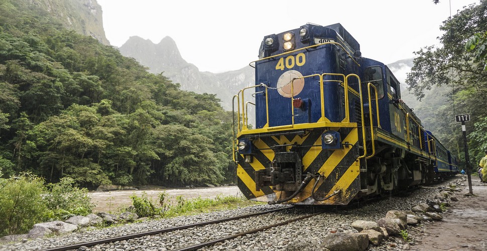 Experience the breathtaking scenery of the Peruvian Andes with a train journey from Hydro-electrica to Aguas Calientes. This scenic train ride offers stunning views of the Urubamba River and lush valley. The perfect conclusion to your private Salkantay Trail to Machu Picchu.