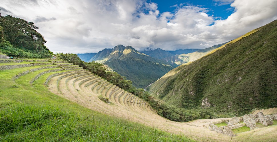 If you plan to hike the Inca Trail to Machu Picchu, you will see incredible Inca terraces. The Inca Trail was built with careful consideration of the natural environment, often following natural contours and using local materials.