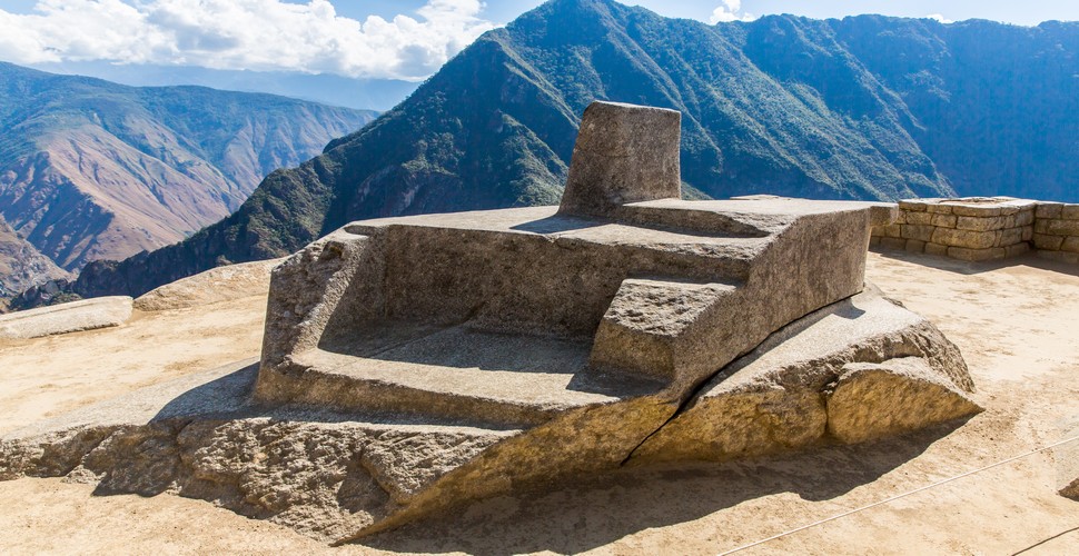 The Intihuatana is an important archaeological feature found on Machu Picchu tours from Cusco. This stone structure that served as a sundial or astronomical calendar used by the Incas to measure time and the changing of the seasons.