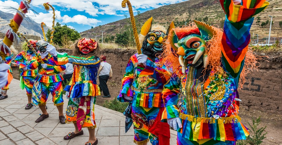 Experience Peru's vibrant culture through its traditional festivals. From the colorful Inti Raymi celebrating the sun god to the lively Carnaval with its water fights and street parties, immerse yourself in Peru's rich heritage. Cusco in particular has the best of the  Peruvian festivals.